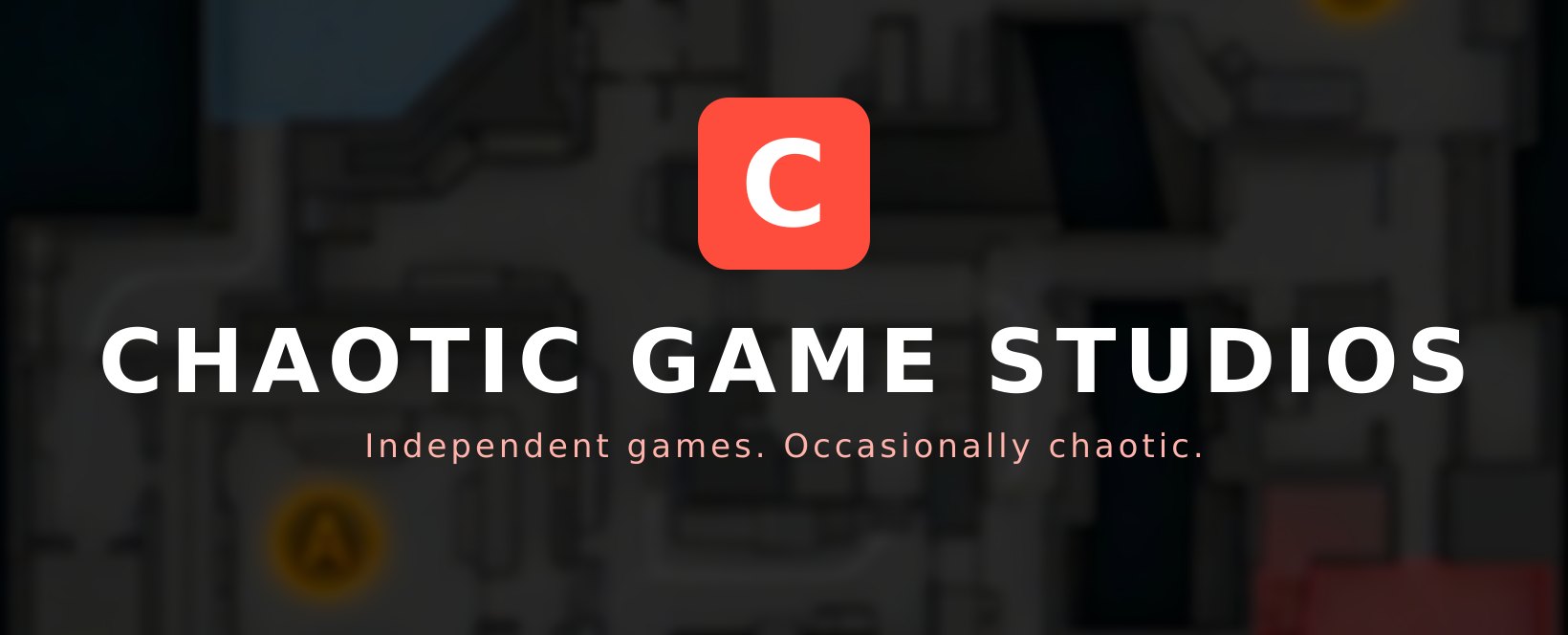 Chaotic Game Studios wide logo banner